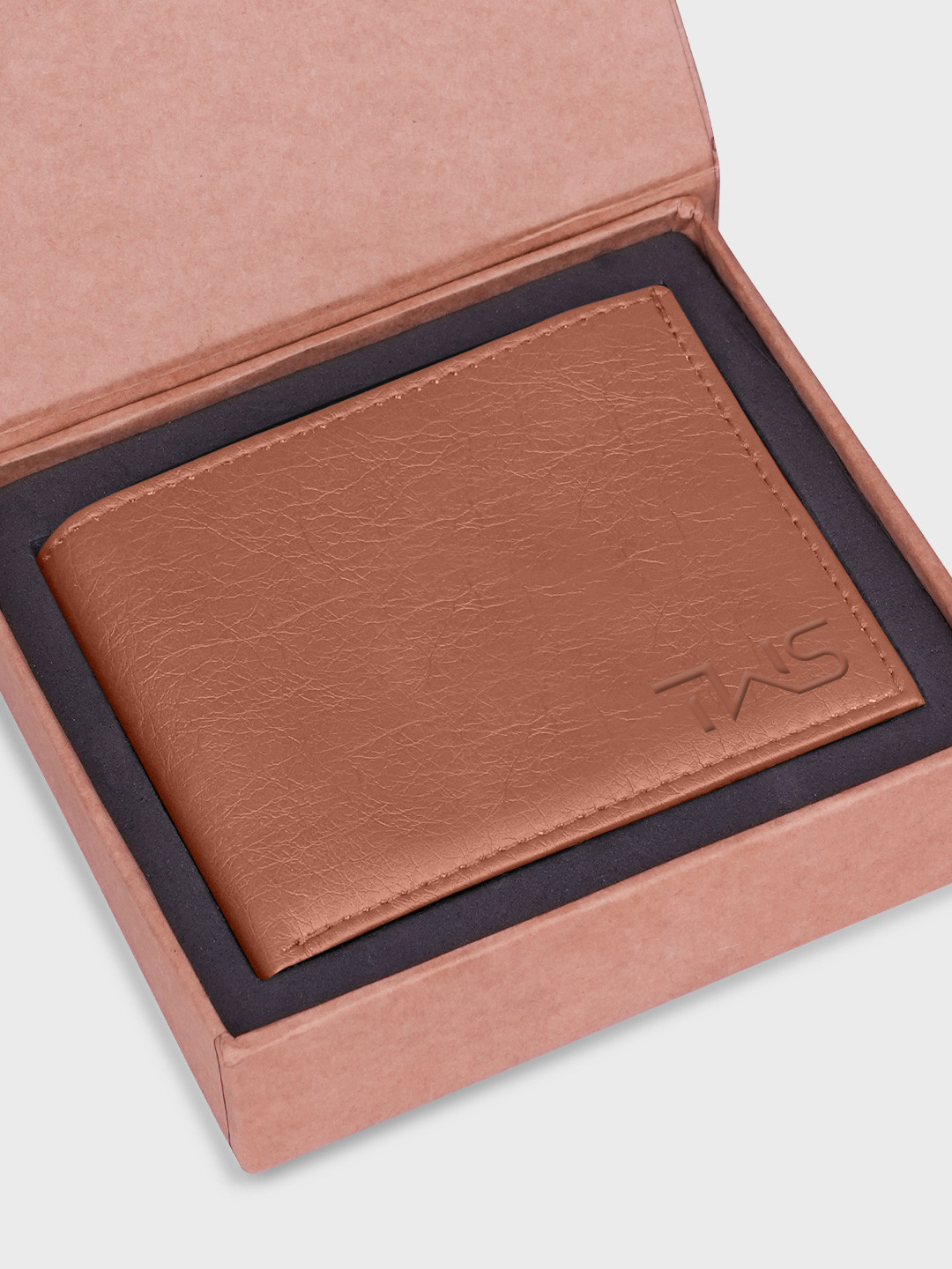 The Wallet Store Men Leather Two Fold Wallet