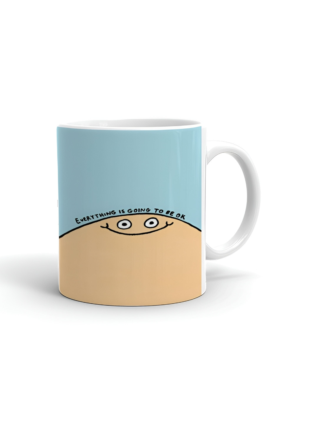 Khakee Samar Name Personalised White Typography Ceramic Microwave Safe Mug-325ml