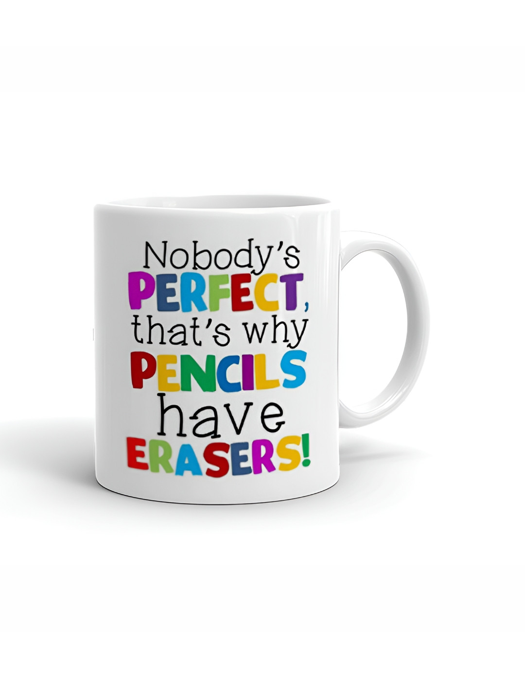 Khakee Sawan Name Personalised White Typography Ceramic Handmade Mug-325ml