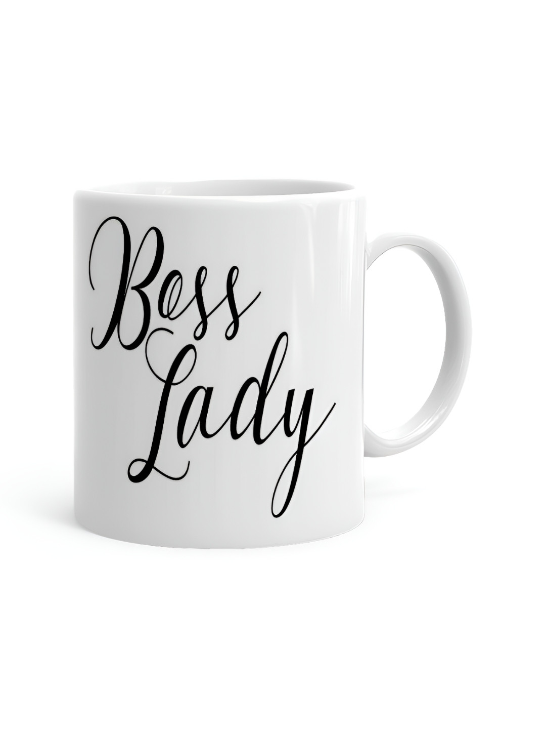 Khakee Just Quote White Typography Ceramic Microwave Safe Mug-325ml