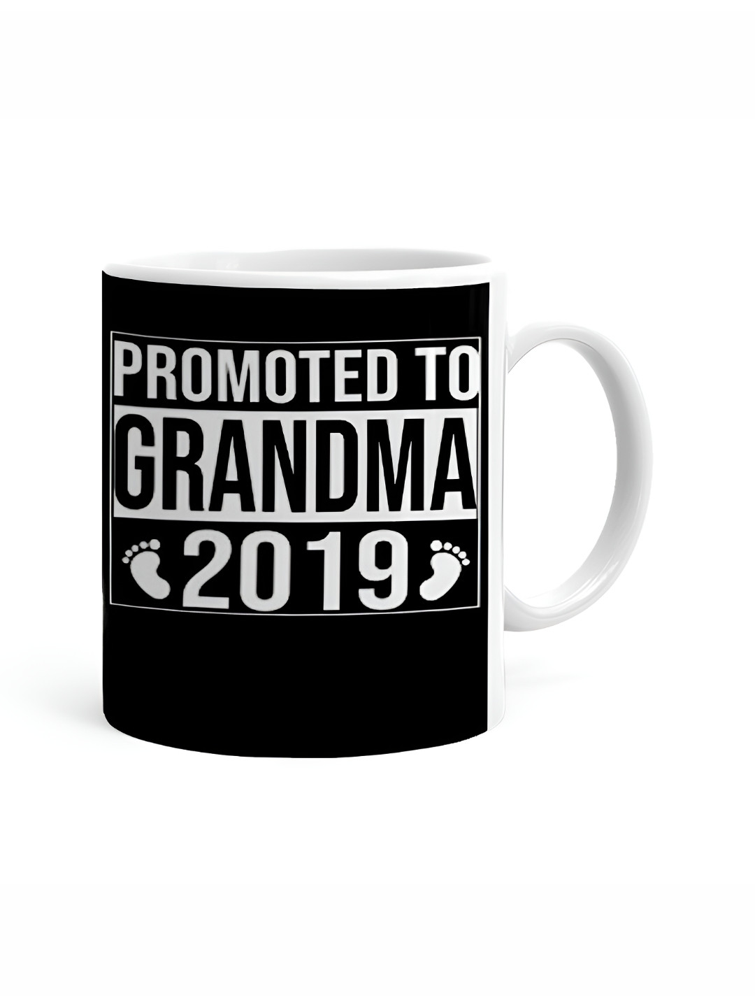 Khakee Sourav Name Personalised White Typography Ceramic Microwave Safe Mug-325ml