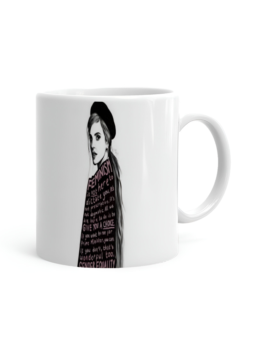 Khakee Ramdeep Name Personalised White Conversational Ceramic Handmade Mug-325ml