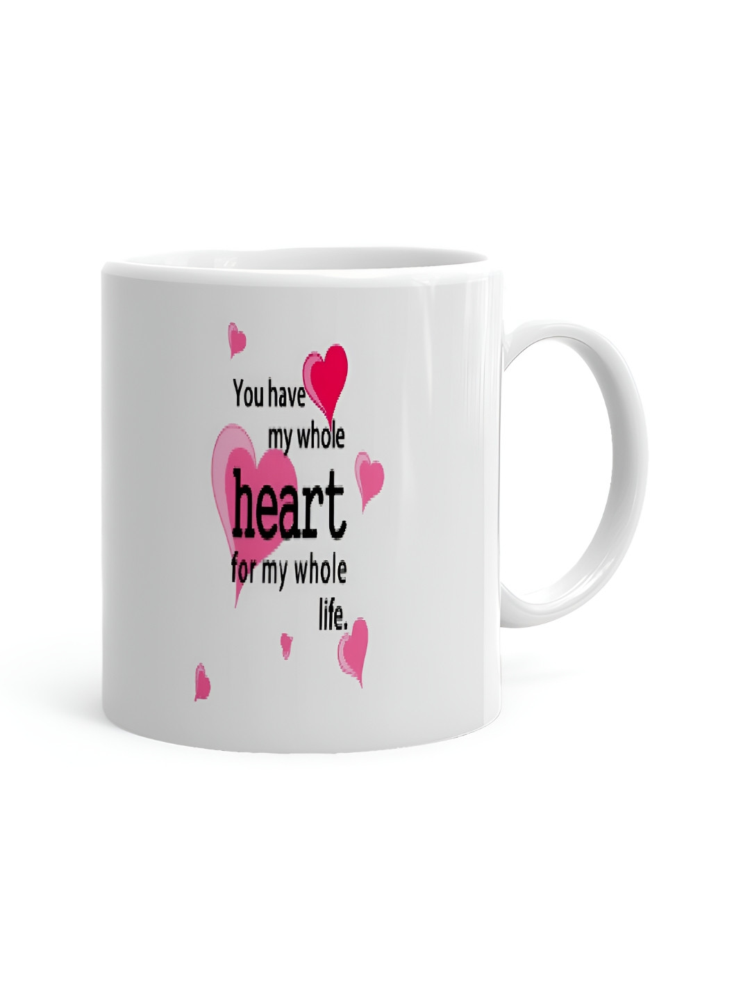 Khakee Disney Brave Like Dad White Typography Ceramic Microwave Safe Mug-325ml