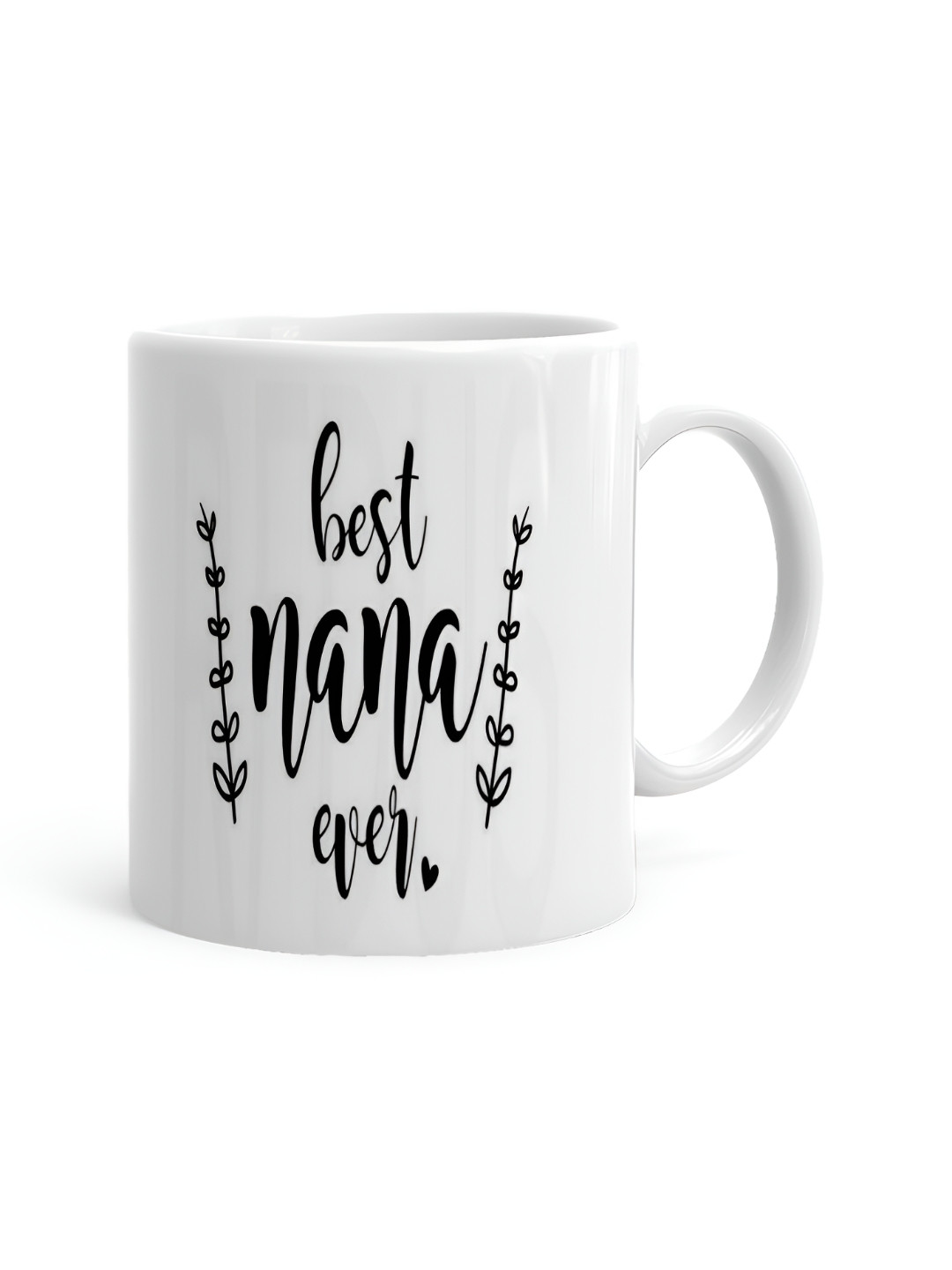 Khakee Cloudy Sky White Typography Ceramic Microwave Safe Mug-325ml