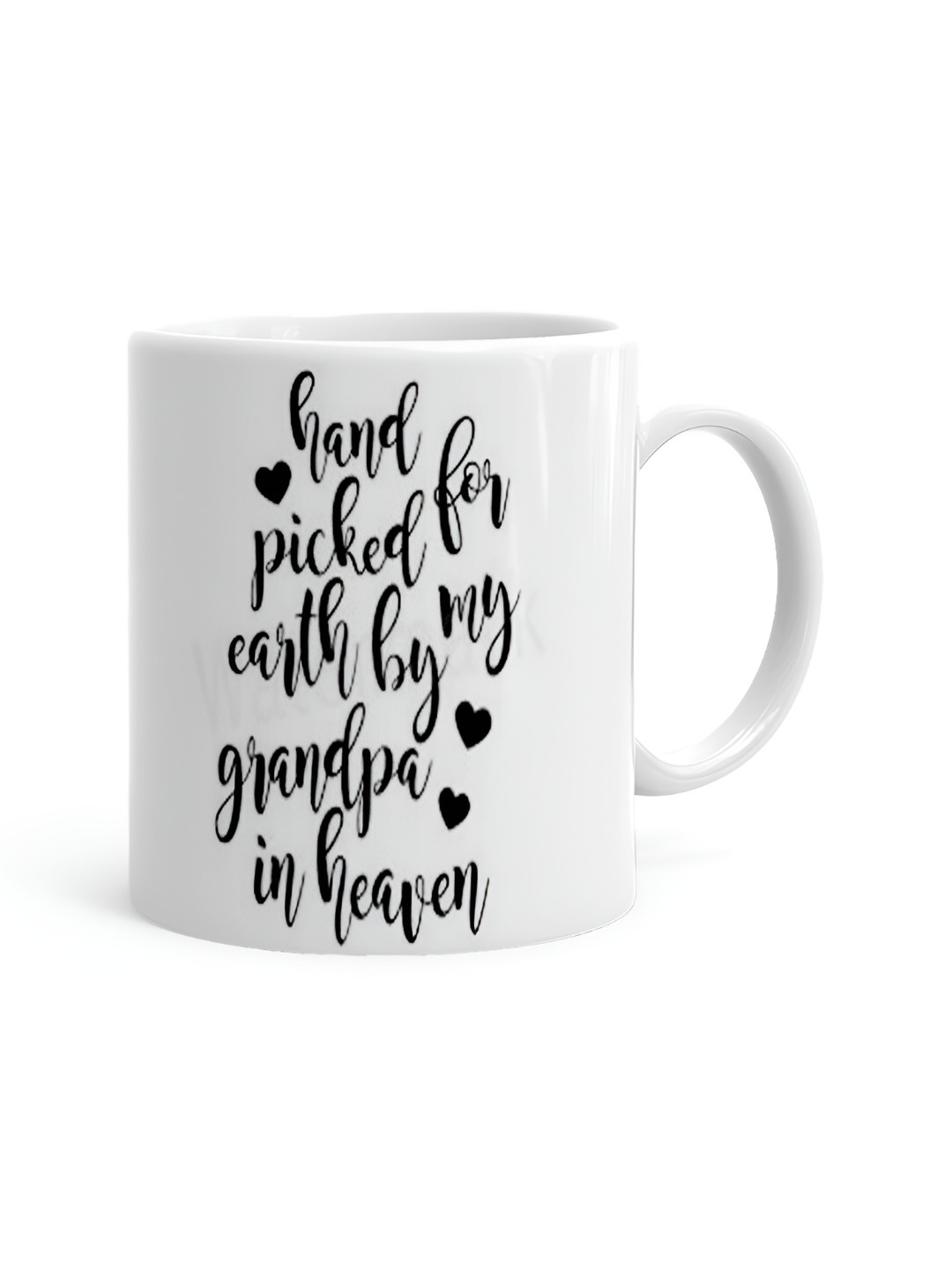 Khakee Flamingo White Typography Ceramic Microwave Safe Mug-325ml