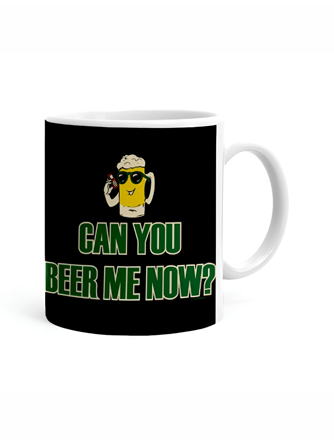 Khakee Grandparents Birthday Anniversary White Typography Ceramic Microwave Safe 2 Piece Mugs-325ml