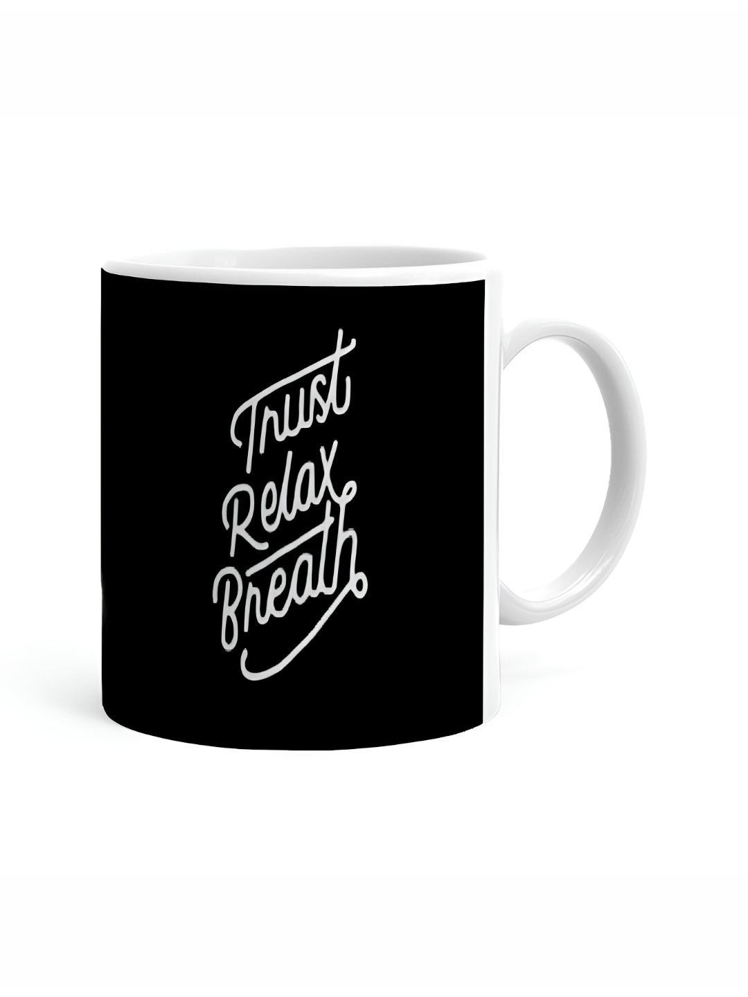 Khakee No One Can Be Like You, My Dearest Sister White Typography Ceramic Handmade Mug-325ml