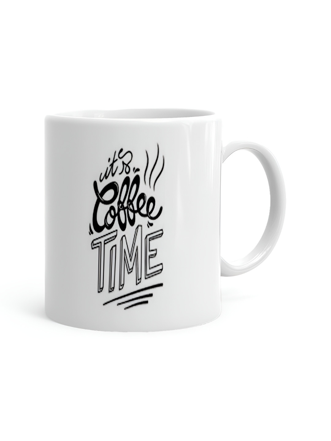 Khakee You Become Successful by Helping Others White Typography Ceramic Microwave Safe Mug-325ml