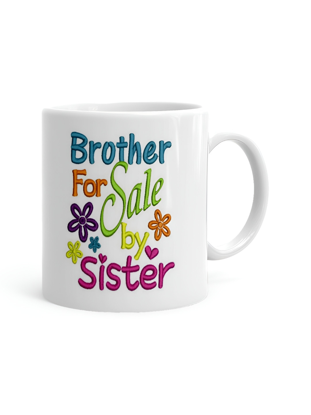 Khakee Live Like Theres No Tomorrow Make Things Happen! White Typography Ceramic Microwave Safe Mug-325ml