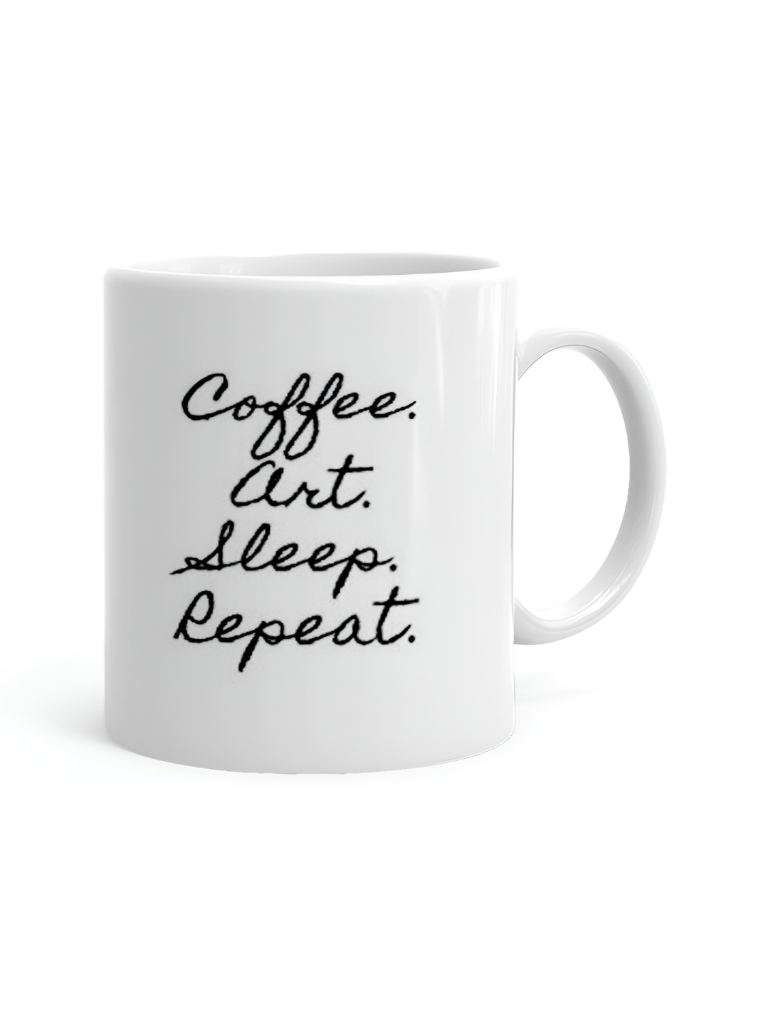 Khakee Worlds Best Son White Typography Ceramic Microwave Safe Mug-325ml