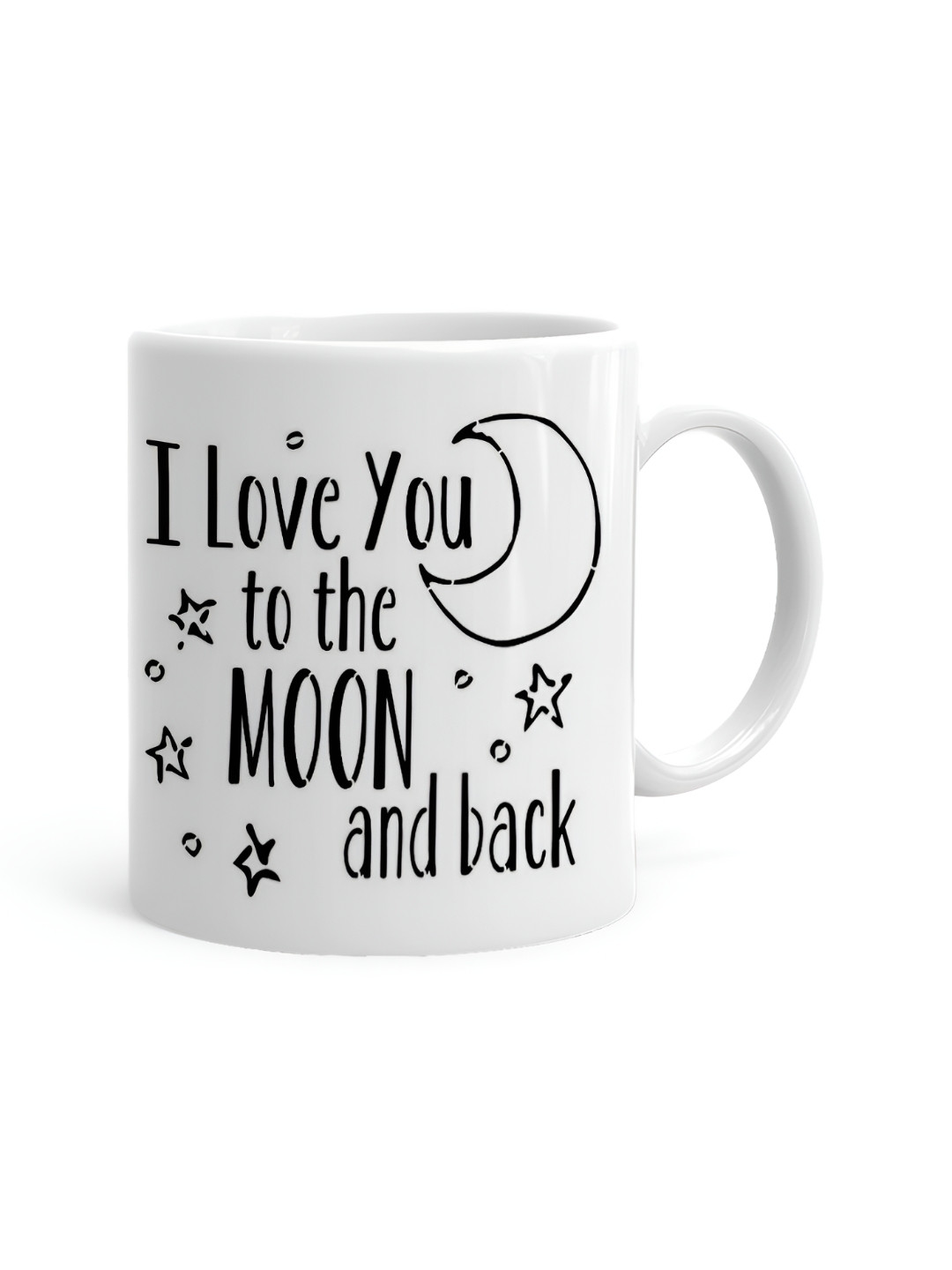 Khakee Man Touching Pregnant Belly of His Wife White Typography Ceramic Microwave Safe Mug-325ml