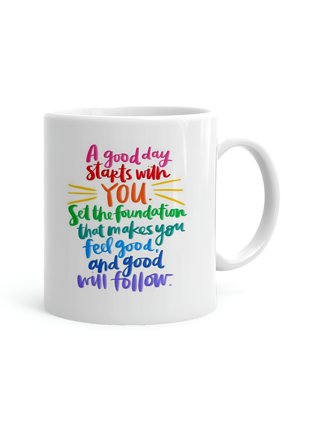 Khakee Unicorns Are Real White Typography Ceramic Microwave Safe Mug-325ml