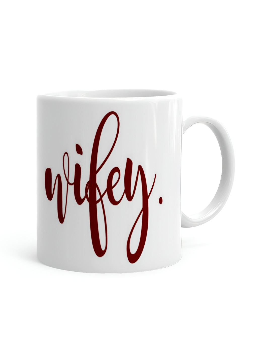 Khakee Corsica Jurgen White Typography Ceramic Microwave Safe Mug-325ml