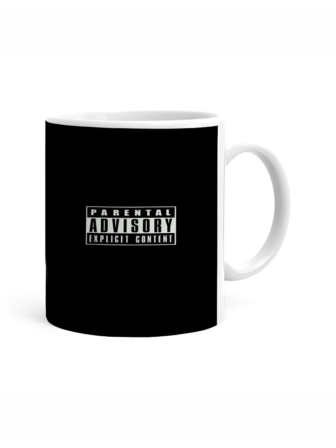 Khakee Papa Happy Anniversary White Typography Ceramic Microwave Safe 2 Piece Mugs-325ml