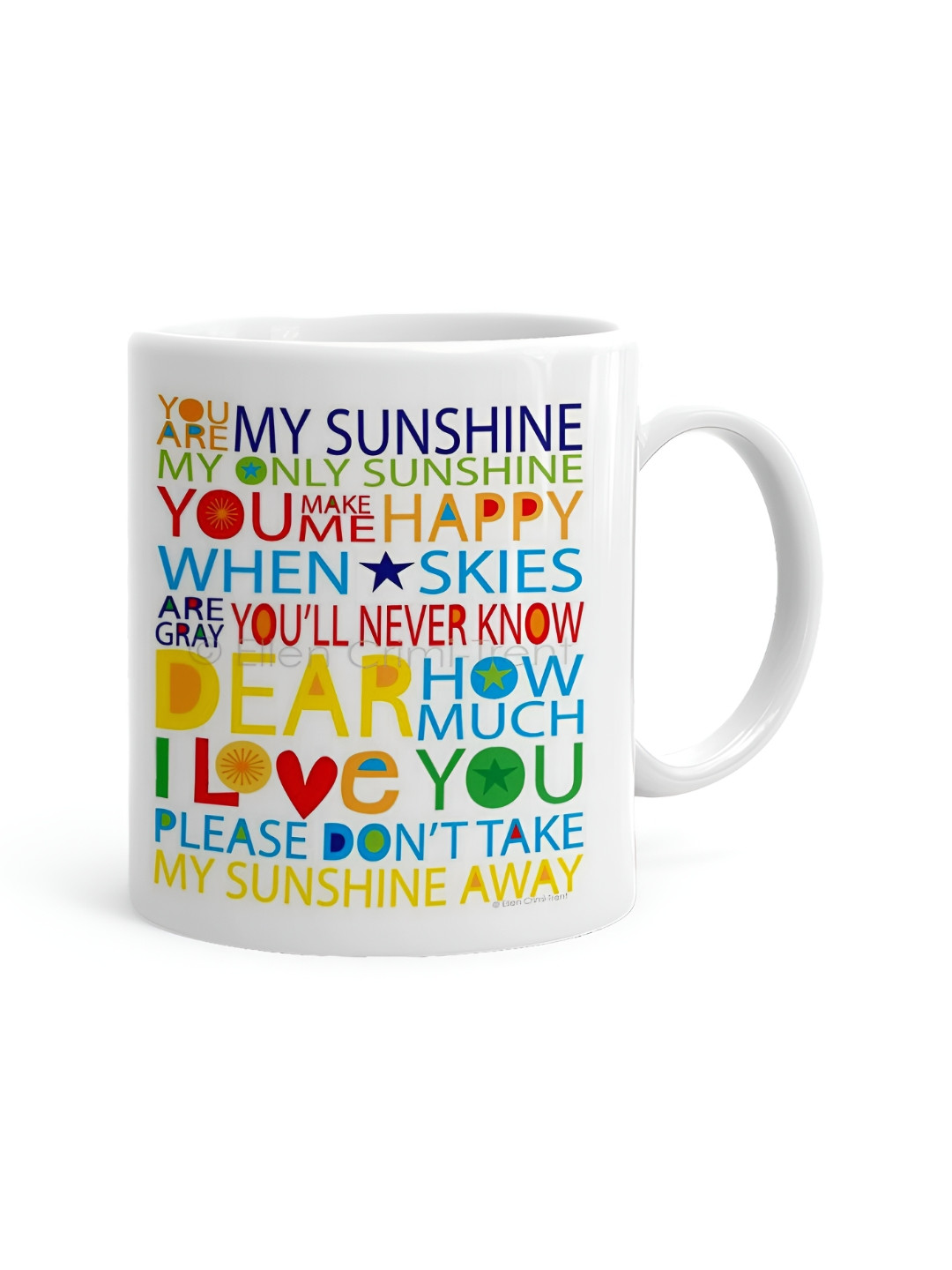 Khakee Happy Anniversary Bhaiya White Typography Ceramic Handmade Mug-325ml