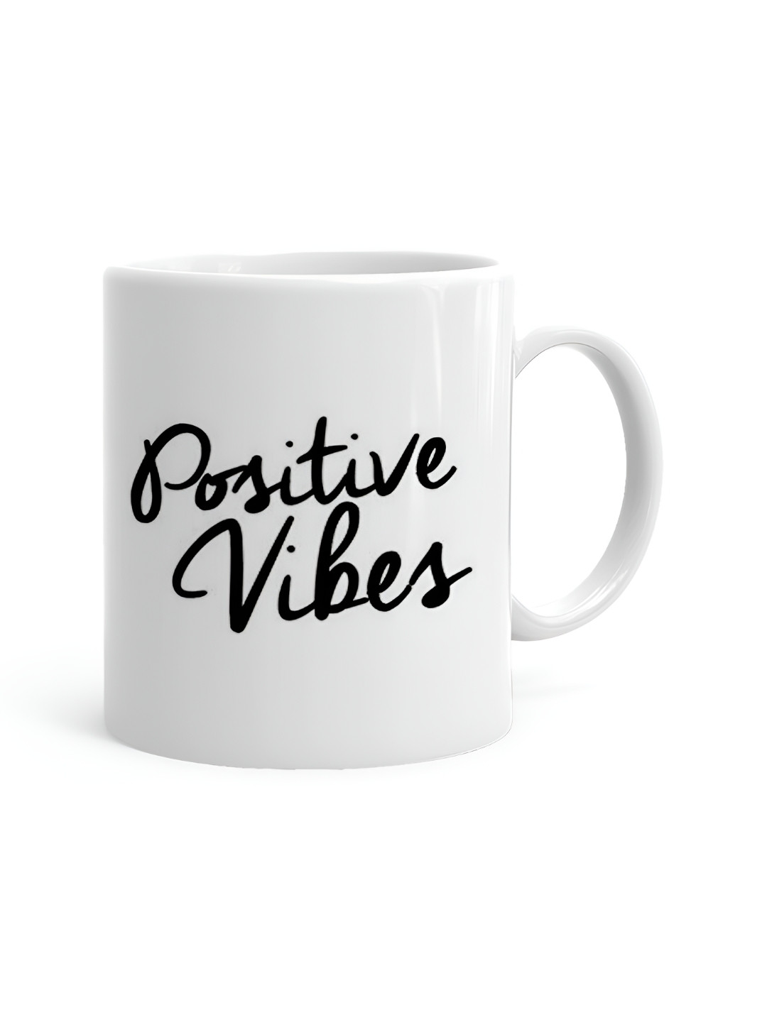 Khakee Teresa Zeno White Typography Ceramic Microwave Safe Mug-325ml