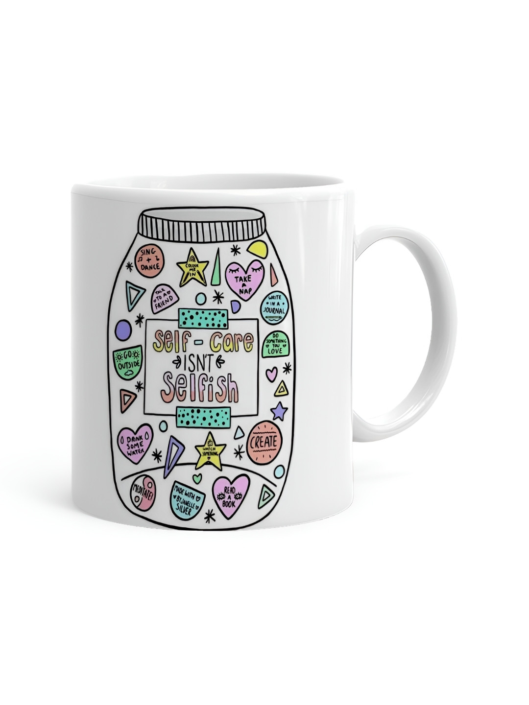 Khakee Brother Sister Relationship White Typography Ceramic Microwave Safe 2 Piece Mugs-325ml