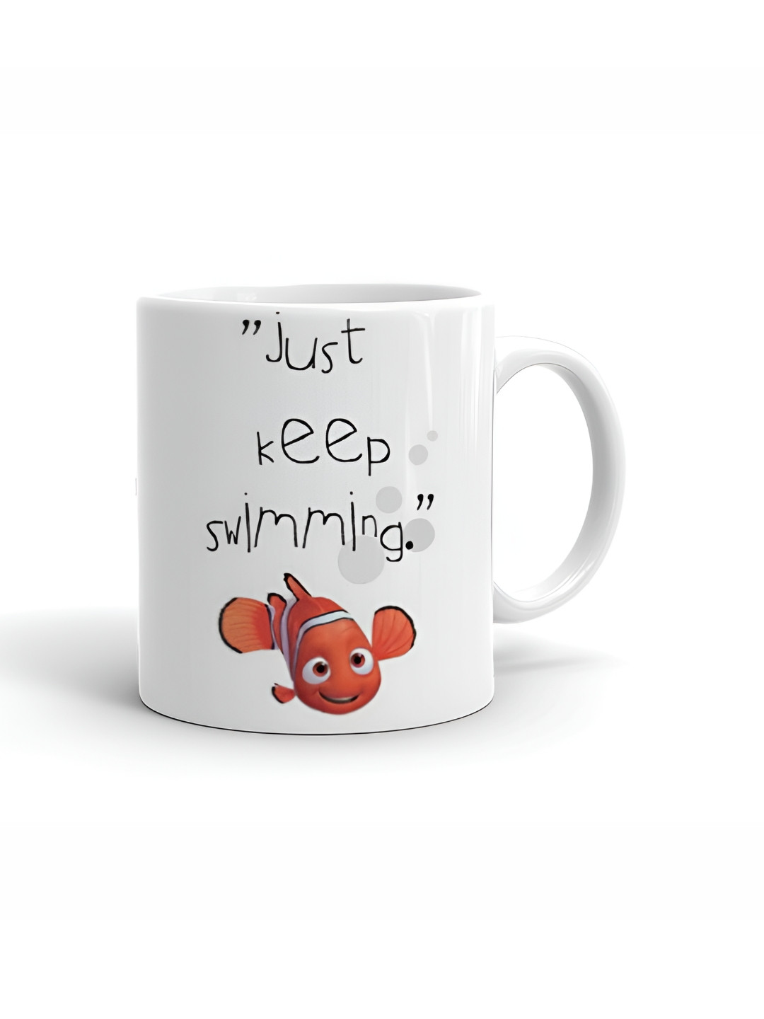 Khakee Oktober Beer White Typography Ceramic Microwave Safe Mug-325ml