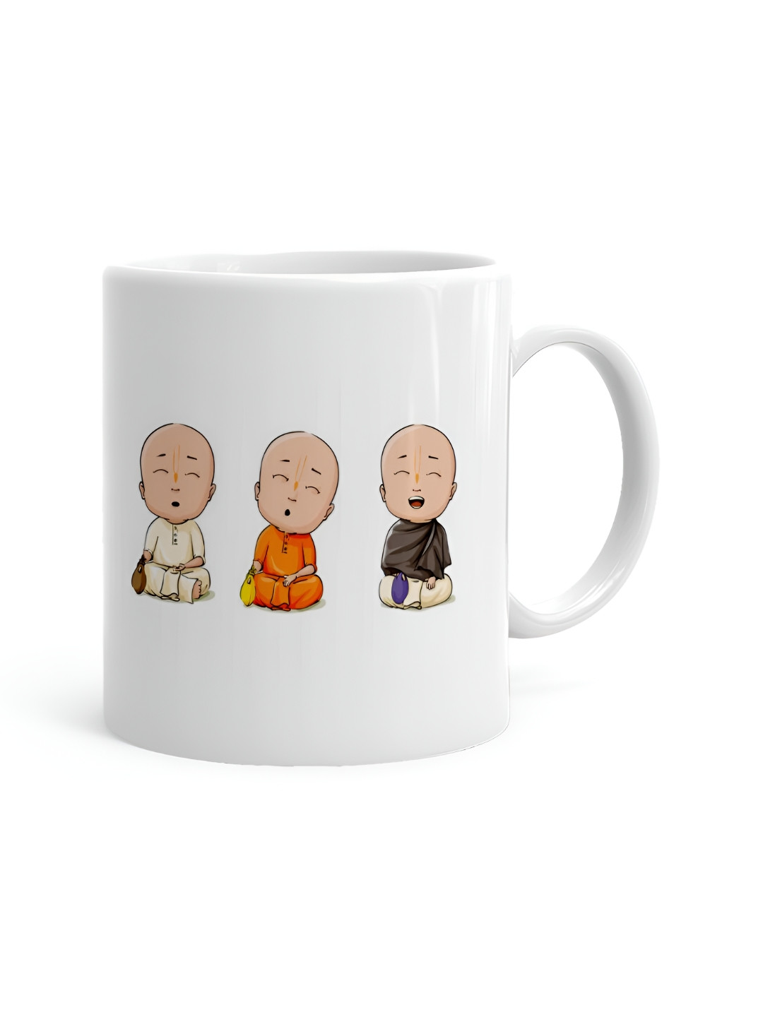 Khakee Keep Calm And Get Excited Im Pregnant White Conversational Ceramic Handmade Mug-325ml