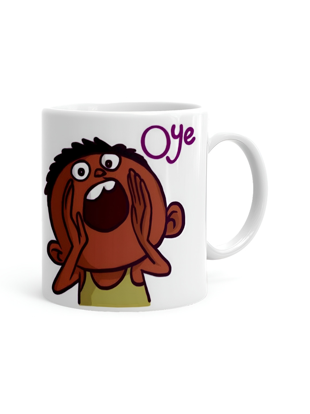 Khakee Unicorn Lover White Conversational Ceramic Microwave Safe Mug-325ml