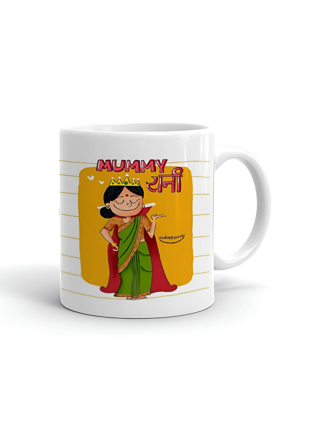 Khakee Personalised Forever Together White Typography Ceramic Microwave Safe Mug-325ml