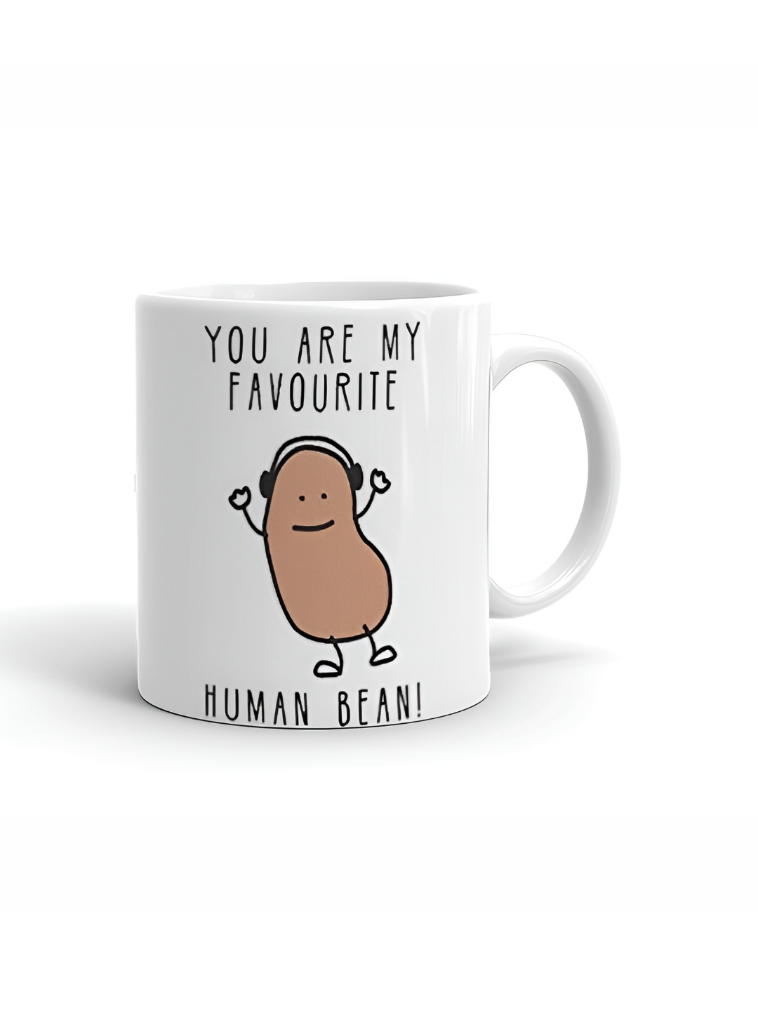 Khakee Personalised Birthday Magic White Typography Ceramic Microwave Safe Mug-325ml