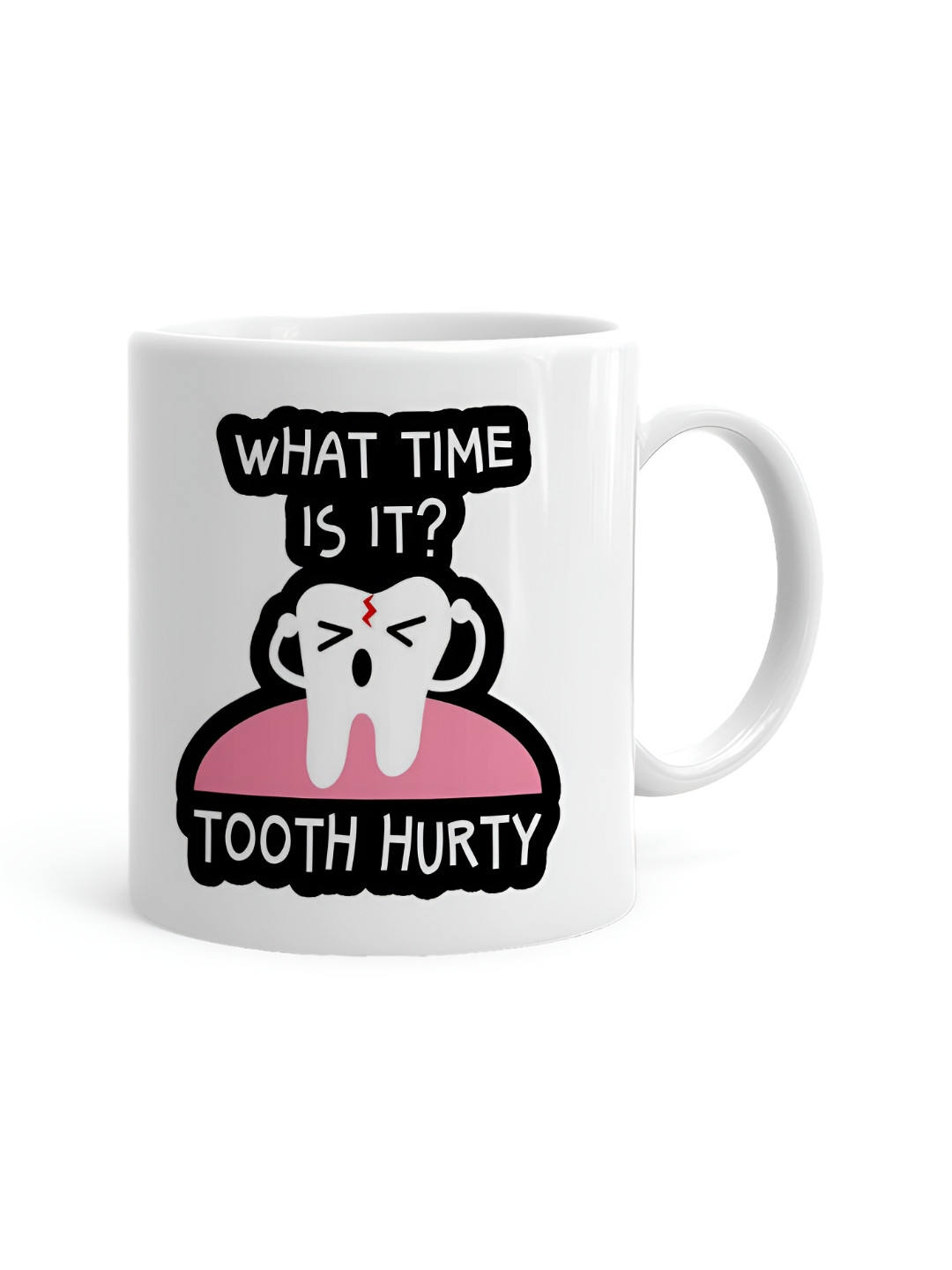 Khakee Keep Calm And Get Excited Im Pregnant White Typography Ceramic Microwave Safe Mug-325ml