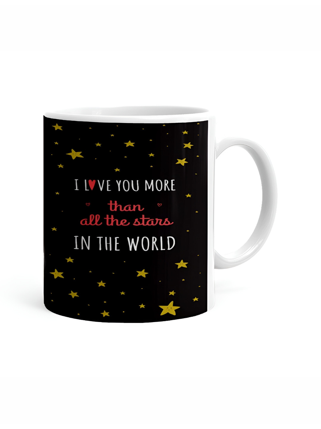 Khakee Oxford White Typography Ceramic Handmade Mug-325ml
