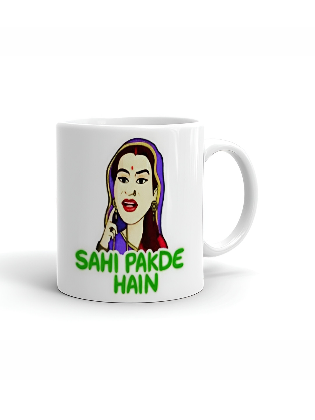 Khakee Believe in Yourself & You Will Be Unstoppable White Typography Ceramic Microwave Safe Mug-325ml