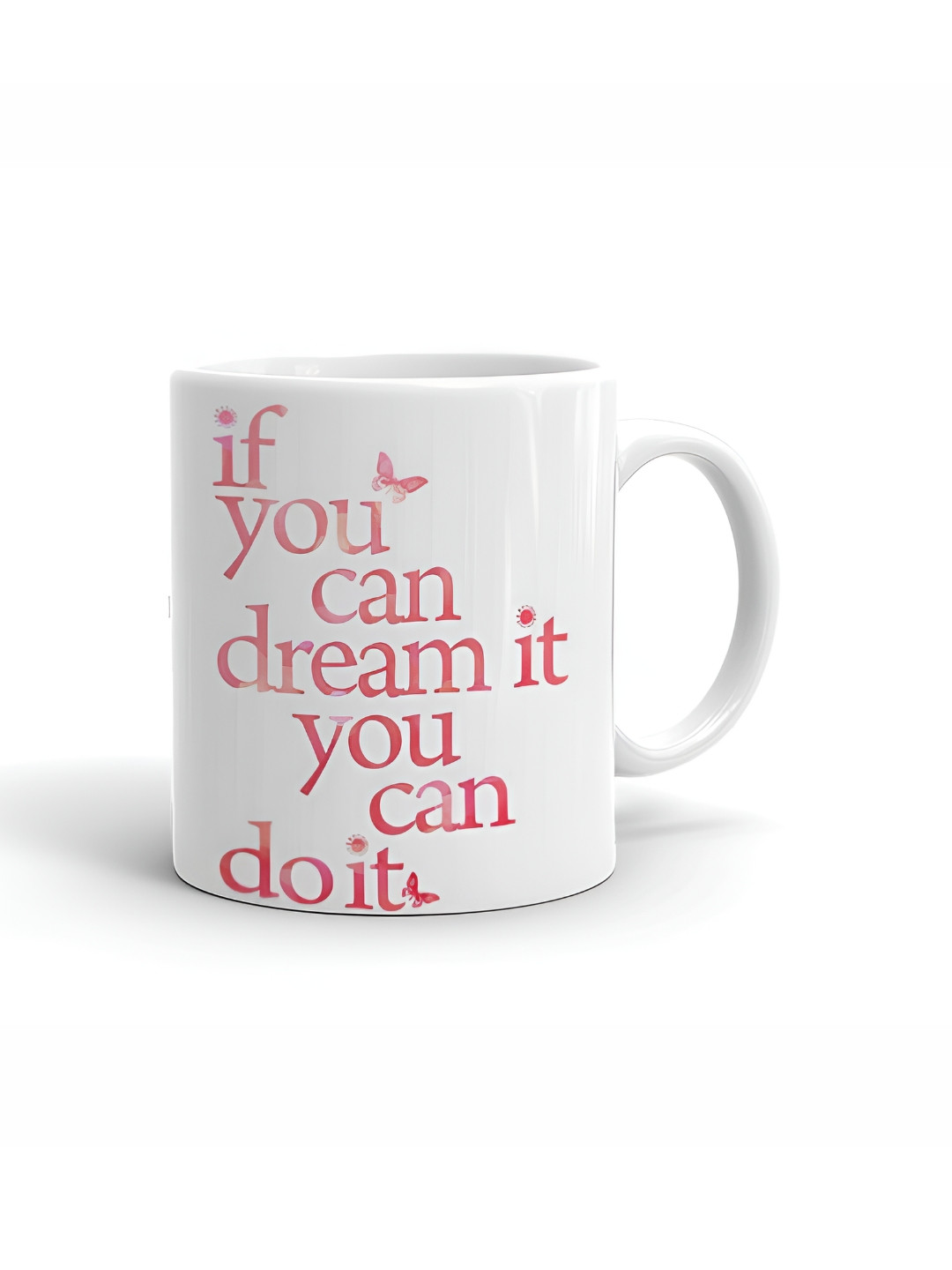 Khakee Adorable Bhaiya White Typography Ceramic Microwave Safe Mug-325ml