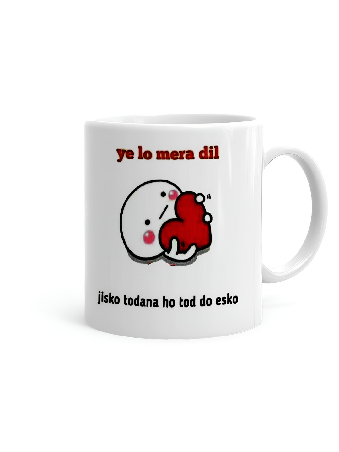 Khakee Best Doctor Personalized White Typography Ceramic Handmade Mug-325ml