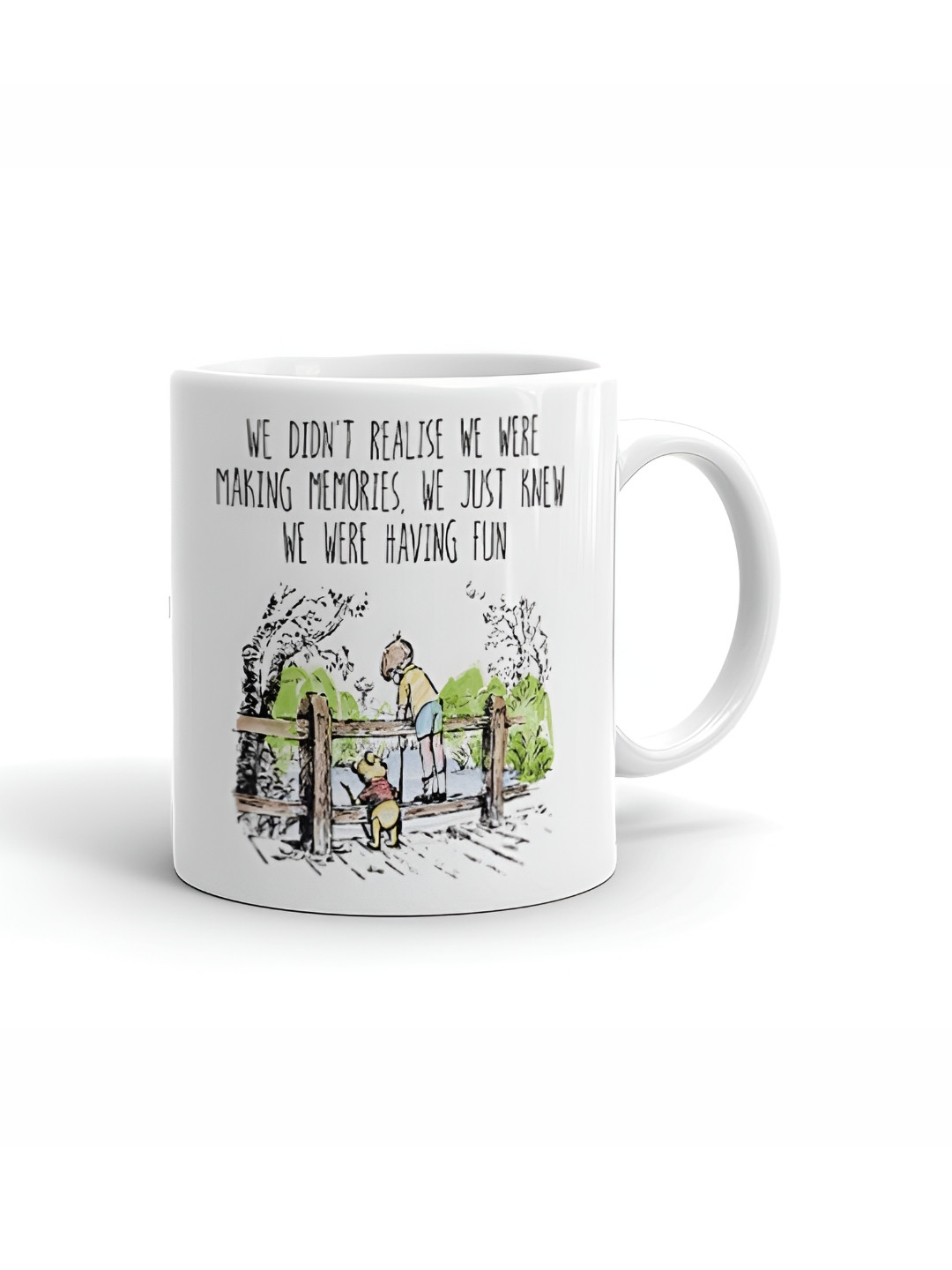 Khakee Mere Pyare Nani White Typography Ceramic Microwave Safe Mug-350ml