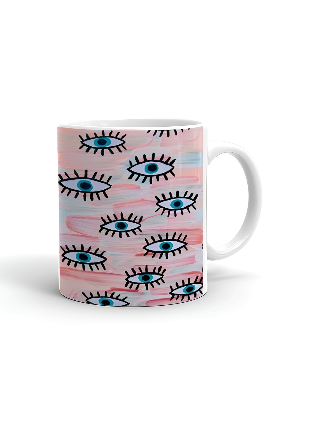 Khakee Papaji Tussi Great Ho White Graphic Ceramic Microwave Safe Mug-325ml