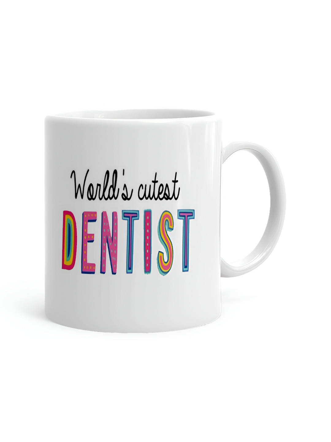 Khakee Lo Khada Ho Gaya Main Apne Pairon Pe White Typography Ceramic Microwave Safe Mug-325ml