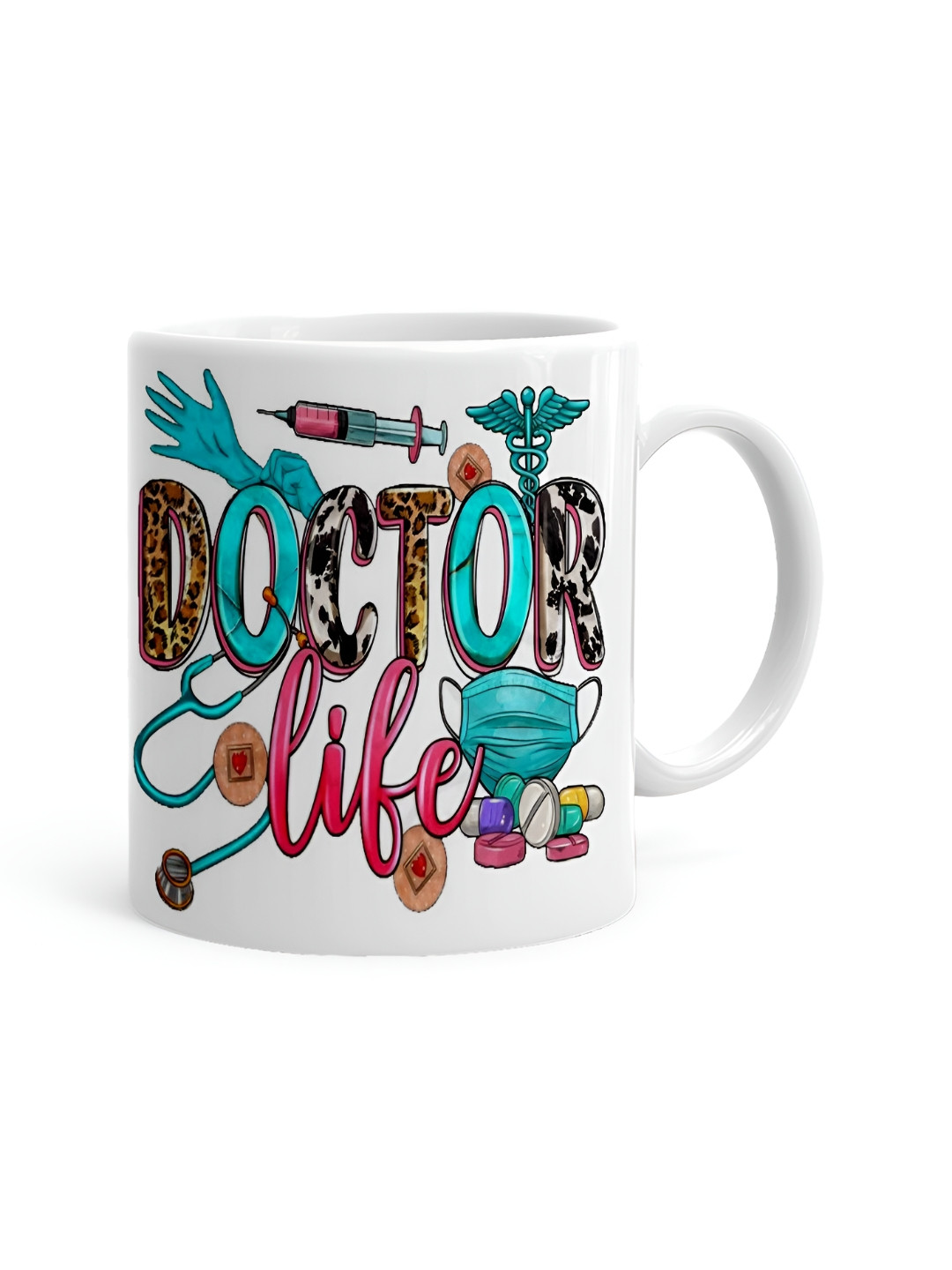 Khakee You Are My Best Friend White Typography Ceramic Microwave Safe Mug-325ml