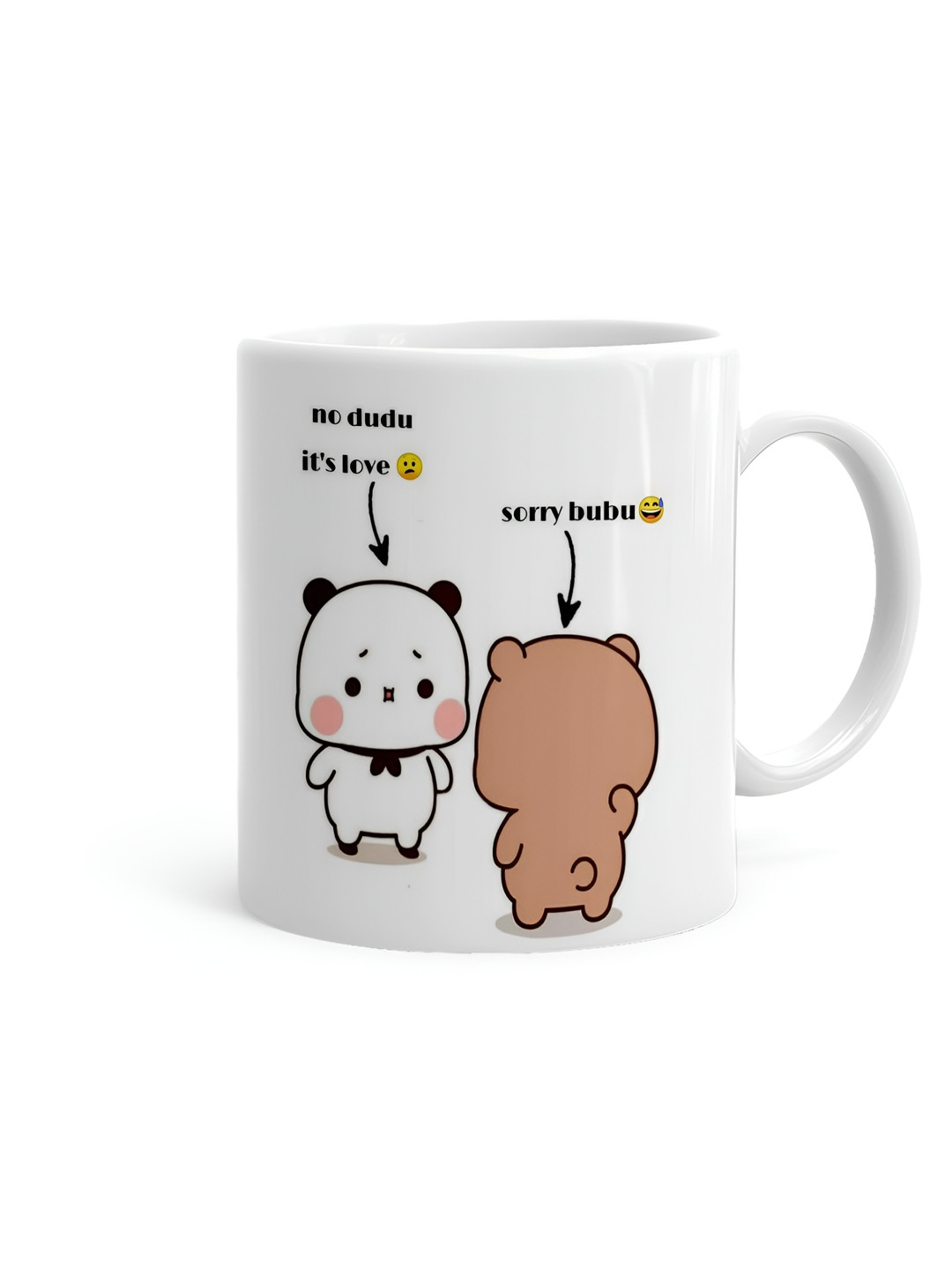 Khakee The Best Mom Ever White Typography Ceramic Microwave Safe Mug-325ml