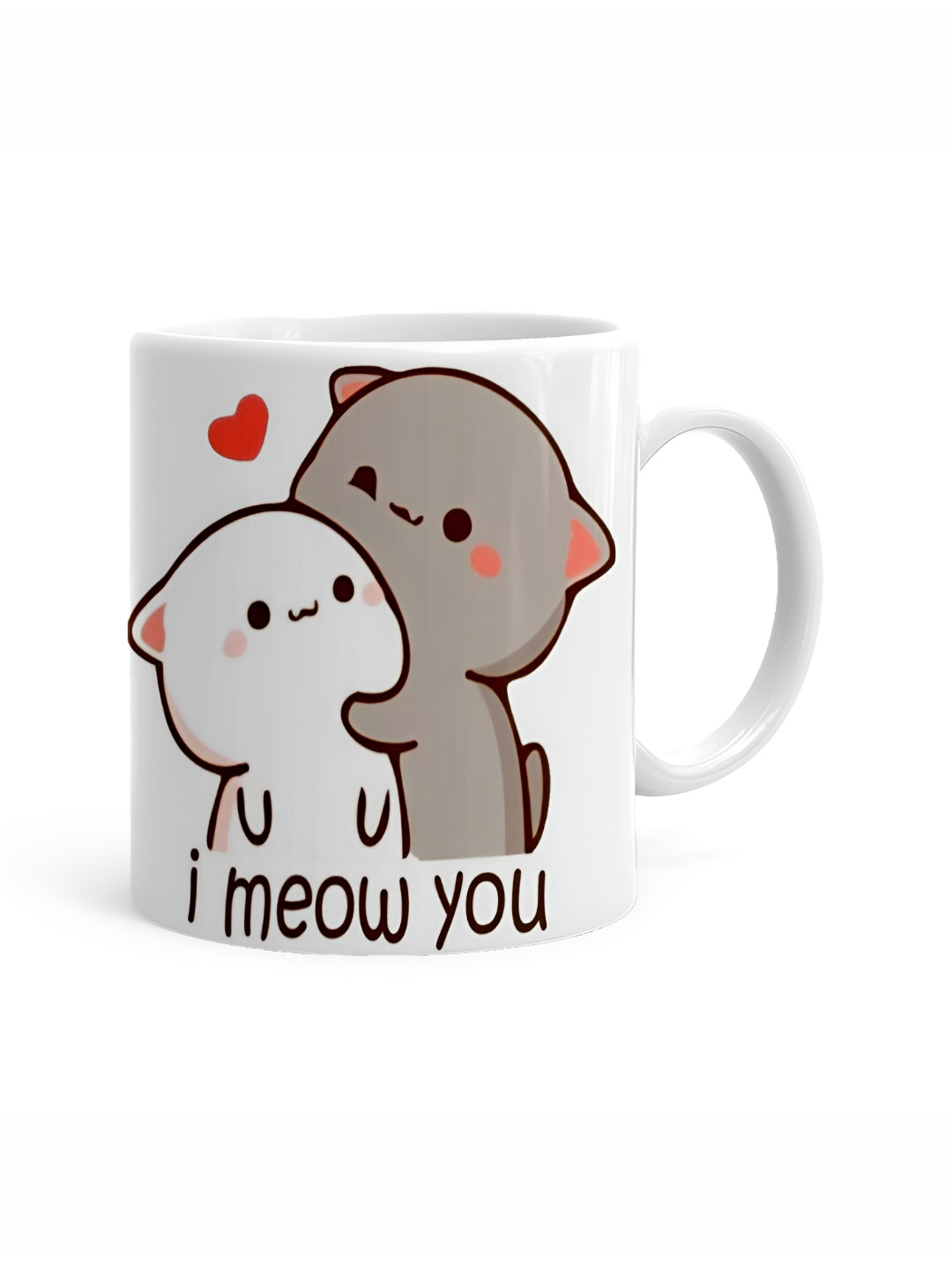 Khakee Thats Sister - Brother Love White Conversational Ceramic Microwave Safe Mug-325ml