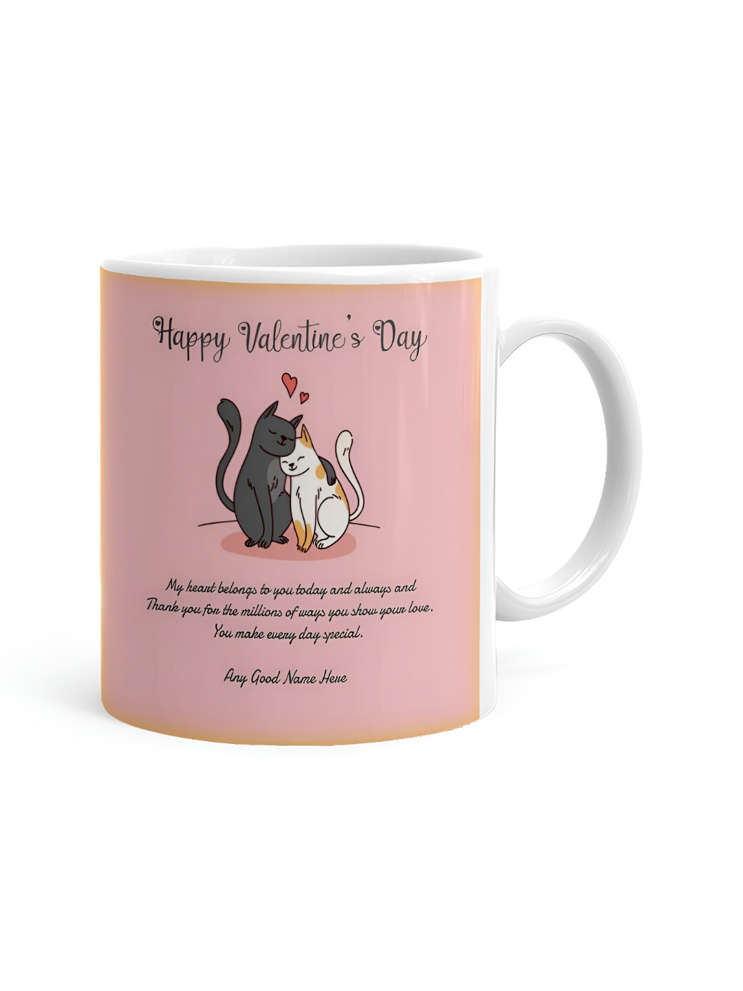 Khakee Happy Anniversary Dad White Typography Ceramic Microwave Safe Mug-325ml