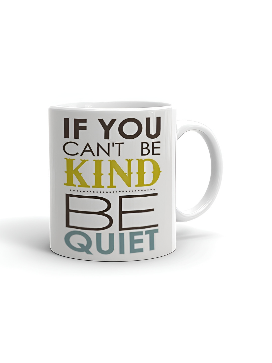 Khakee The Love Between A Father And Daughter Is Forever White Typography Ceramic Handmade Mug-325ml