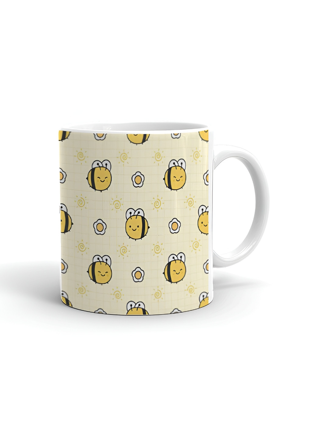 Khakee Dear Sister Everything You Desire And Everything You Dream Of White Conversational Ceramic Handmade Mug-325ml