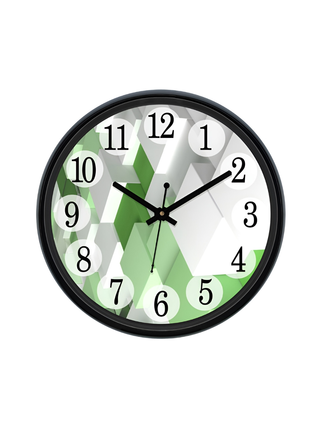 RANDOM Printed Round Shaped Sweep Silent Movement Contemporary Wall Clock