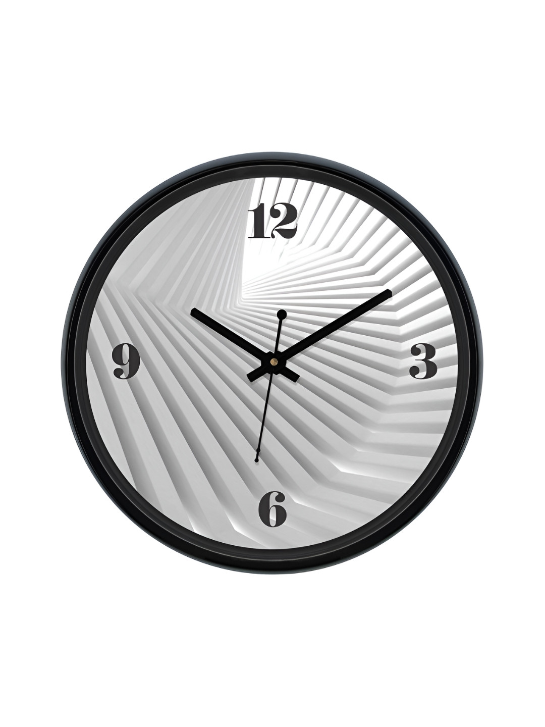 RANDOM Printed Round Shaped Sweep Silent Movement Contemporary Wall Clock