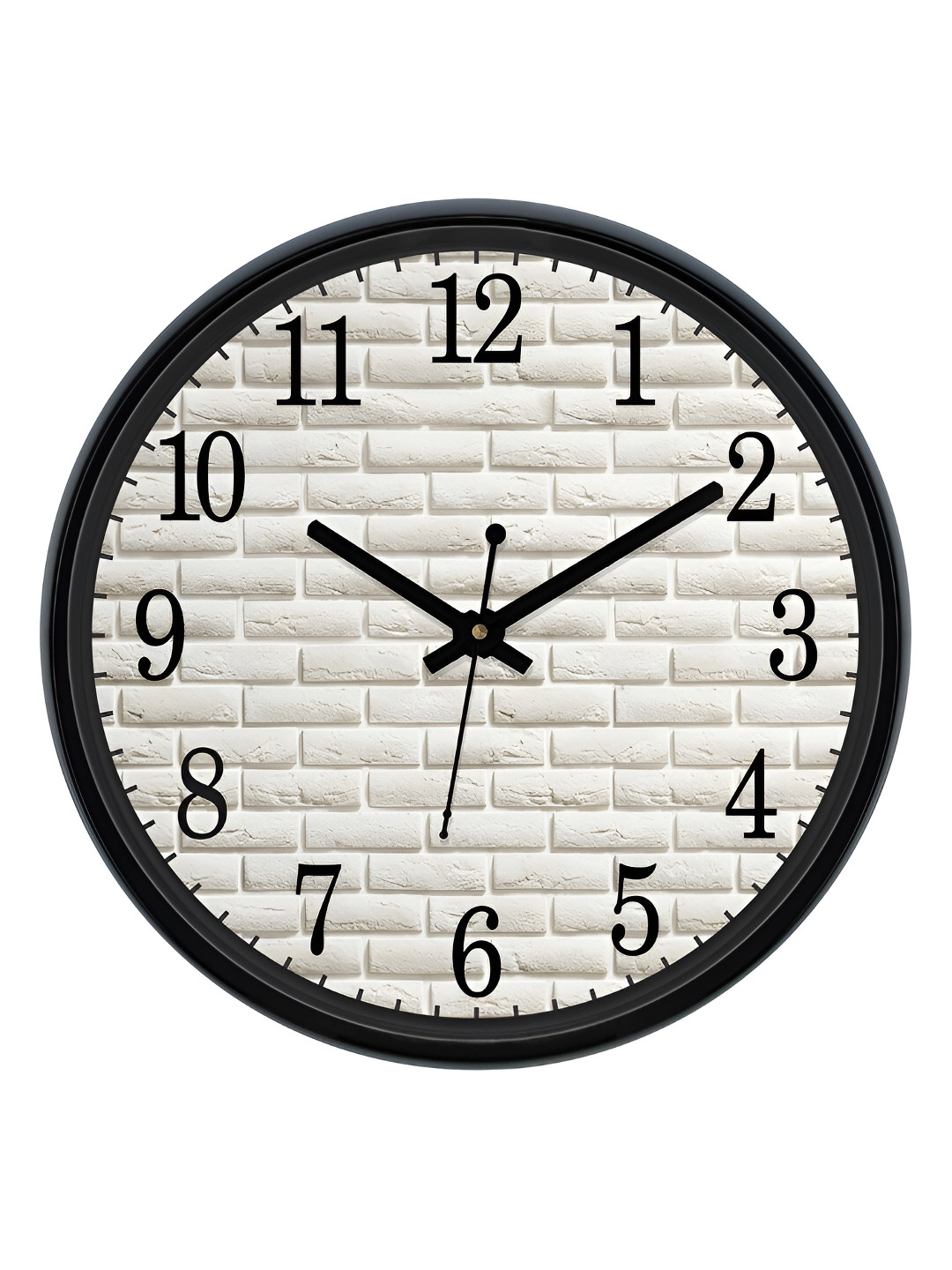 RANDOM Printed Round Shaped Sweep Silent Movement Contemporary Wall Clock
