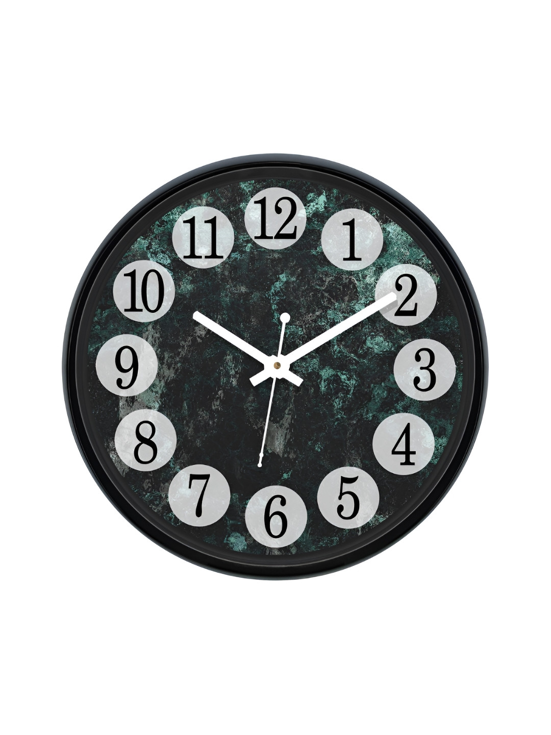 RANDOM Printed Round Shaped Sweep Silent Movement Contemporary Wall Clock