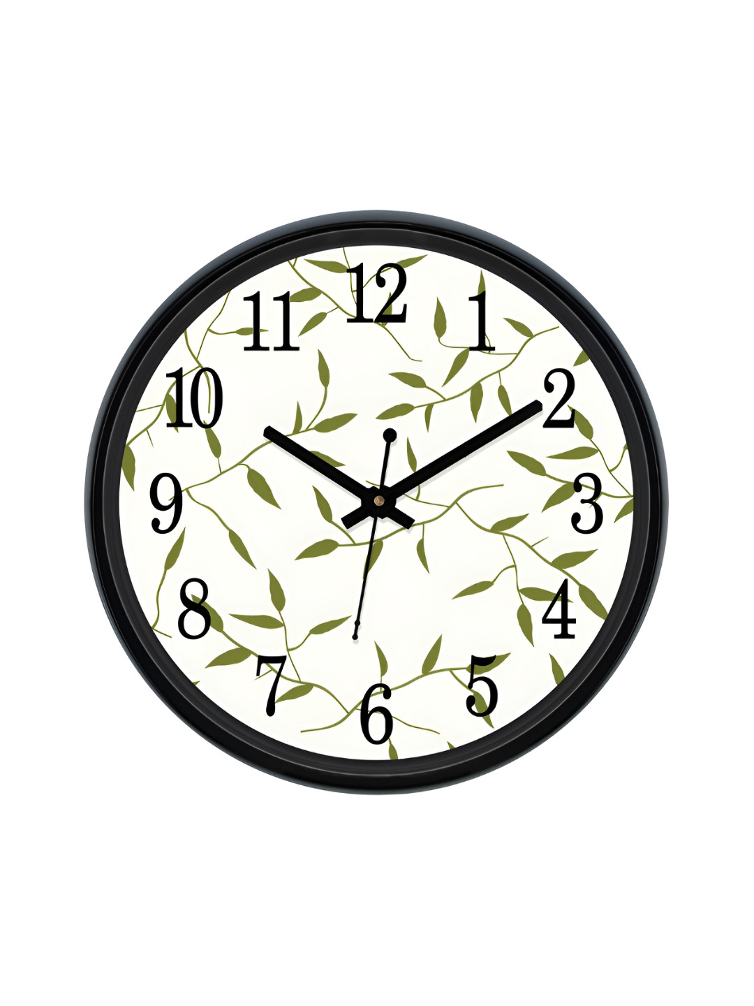 Aura Classic & Modern Stylish Plastic Handcrafted Round Battery Analogue Wall Clock-30.5cm