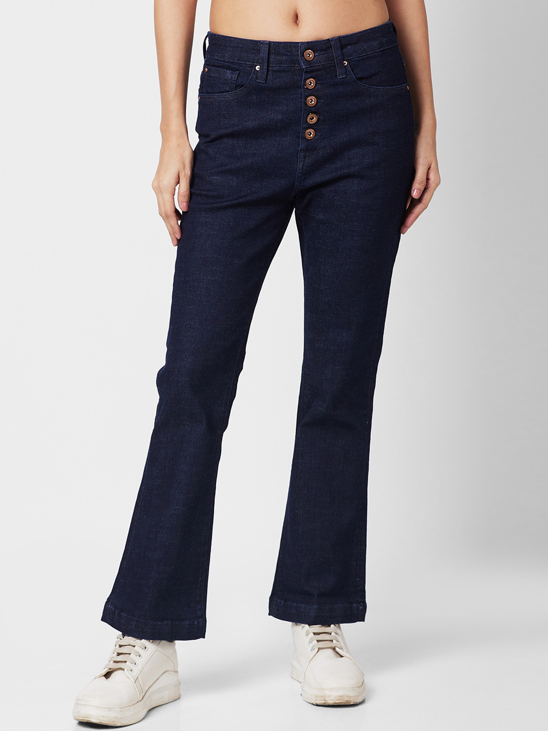 SPYKAR Women Bootcut Stretchable Jeans