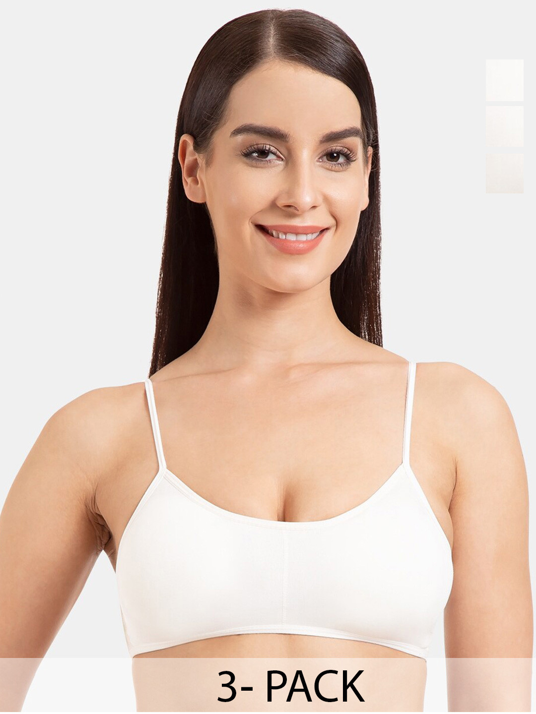 Tweens Pack Of 2 Full Coverage All Day Comfort Cotton Camisole Bra