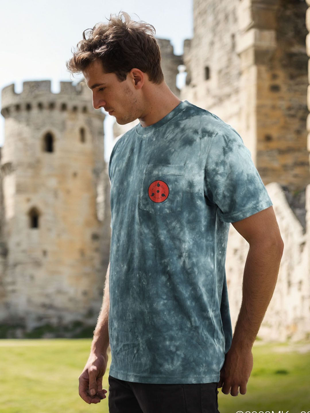 Celio Sasuke Printed Cotton T-shirt