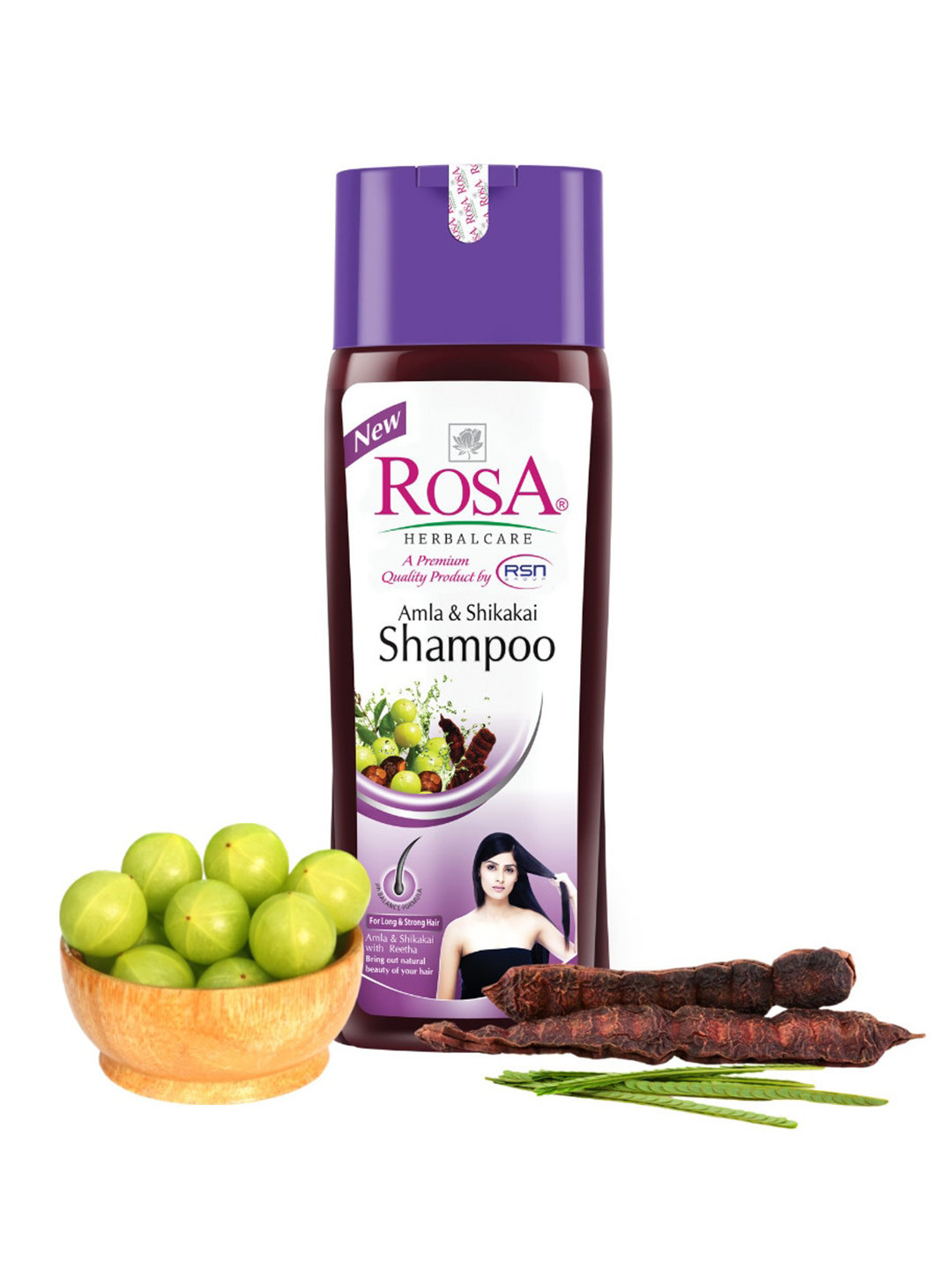 ROSA Amla Reetha & Shikakai Shampoo - 500ml