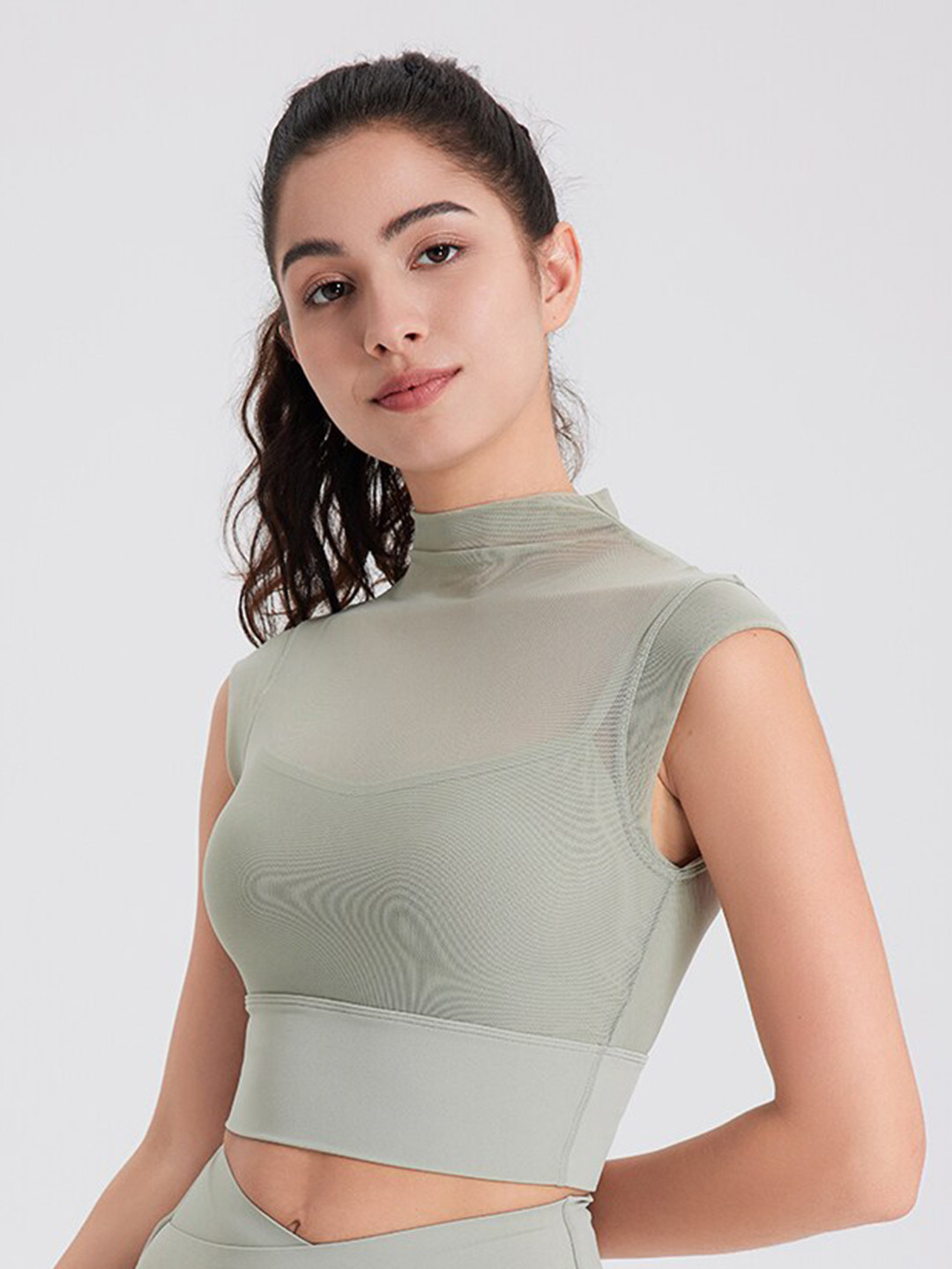 トップス JCAESAR STUDDED DRAPED NECKLINE TOP JCAESAR STUDDED DRAPED NECKLINE TOP